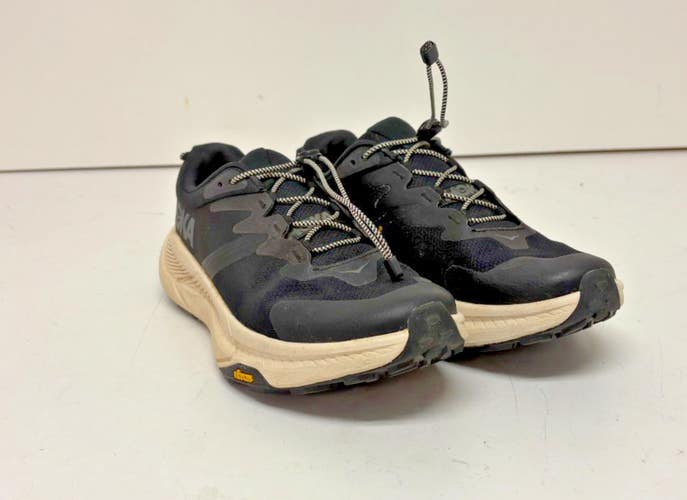 Hoka One One Trasport Black Cordura Speed Lace Running Shoes US 9.5 B EU 42