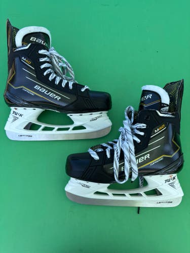 New Senior Bauer Supreme M40 Hockey Skates | Size 7.5 Fit 2