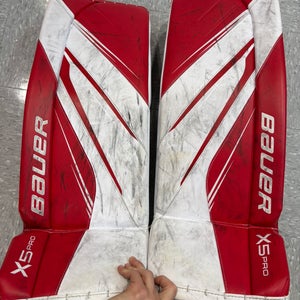 32+" Intermediate Large Bauer Vapor X5 Pro Goalie Leg Pads (Used)