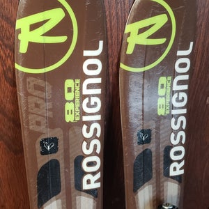 80cm Kids Skis ROSSIGNOL EXP. E PRO with ROSSIGNOL BABY COMP 2.5 Bindings *USED* CLEAN