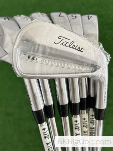 NEW / Mint Titleist T150 23 Forged Iron Set 4-P / Dynamic Gold X100 Extra Stiff