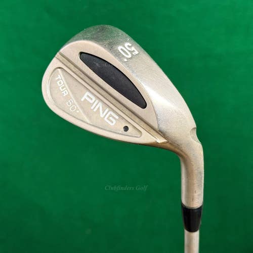 Ping Tour Black Nickel Black Dot 50 Approach Wedge Ping CS Lite Steel Stiff