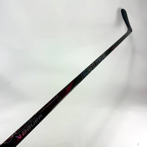 Repaired Left Handed Maroon Bauer Tracer - 87 Flex P92 Curve Grip - #E122