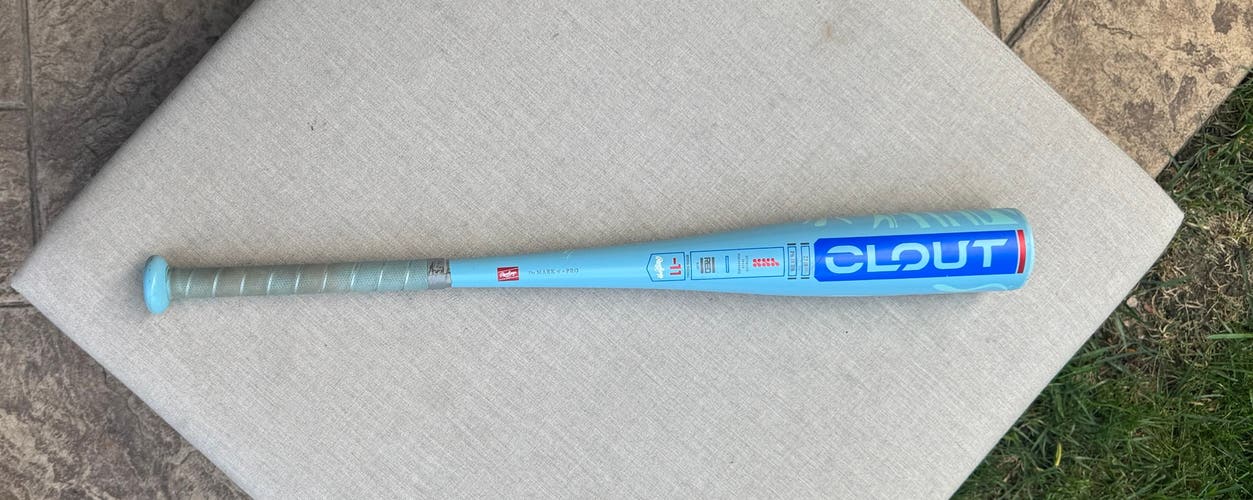 2025 Rawlings Clout AI Alloy USSSA Certified Bat (-11) 16 oz 27" (Used)