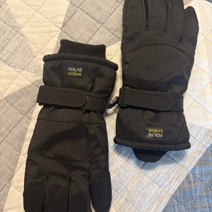 Black Medium/Large Adult Unisex Gloves (Used)