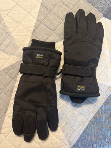 Black Medium/Large Adult Unisex Gloves (Used)