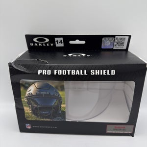 Oakley Pro Shield Clear Riddell SpeedFlex Football Helmet Visor Eye - Complete