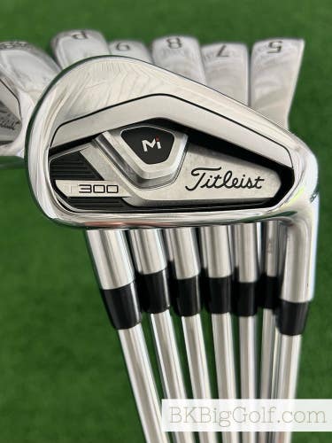 Titleist T300 21 Iron Set 5-48 / True Temper AMT Red Regular