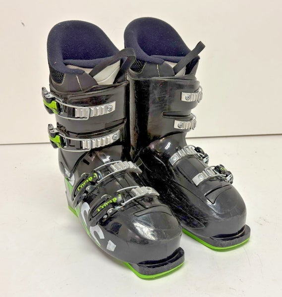 Rossignol Comp J Youth Alpine Ski Boots Black Mondopoint 25.5 US Men's 7.5