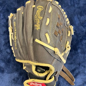 Brown Rawlings Highlight Series RH Pitcher's Baseball Glove 10" (Used)