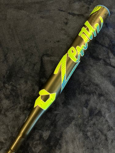 Black 2022 DeMarini Zenith Hybrid Bat (-13) Hybrid 18 oz 31" (Used)