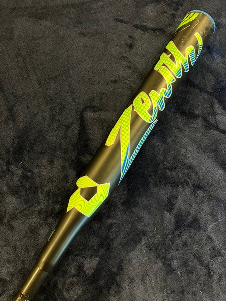 Black 2022 DeMarini Zenith Hybrid Bat (-13) Hybrid 18 oz 31" (Used)