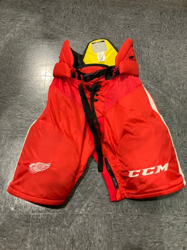 Senior Medium CCM HPTK Hockey Pants Pro Stock | Detroit Red Wings (Used)