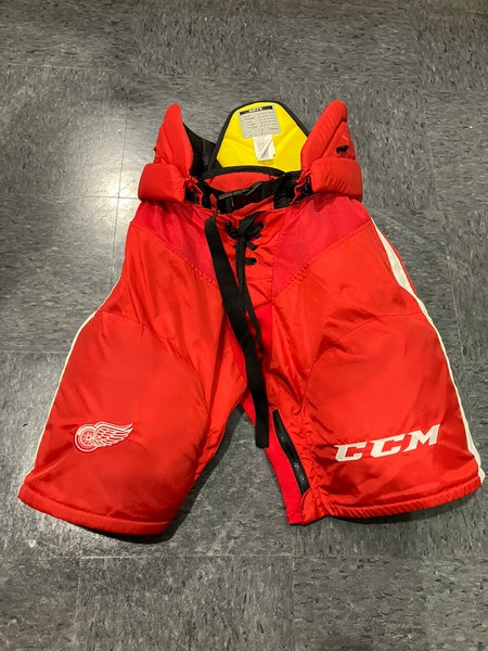 Senior Medium CCM HPTK Hockey Pants Pro Stock | Detroit Red Wings (Used)