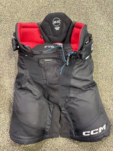 Black Junior Large CCM Jetspeed ft6 Hockey Pants (Used)
