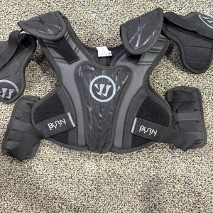 Large Youth Warrior Burn Next Shoulder Pads (Used)