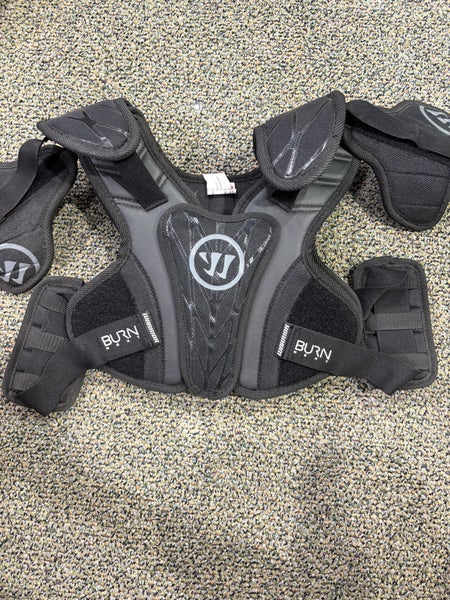 Large Youth Warrior Burn Next Shoulder Pads (Used)