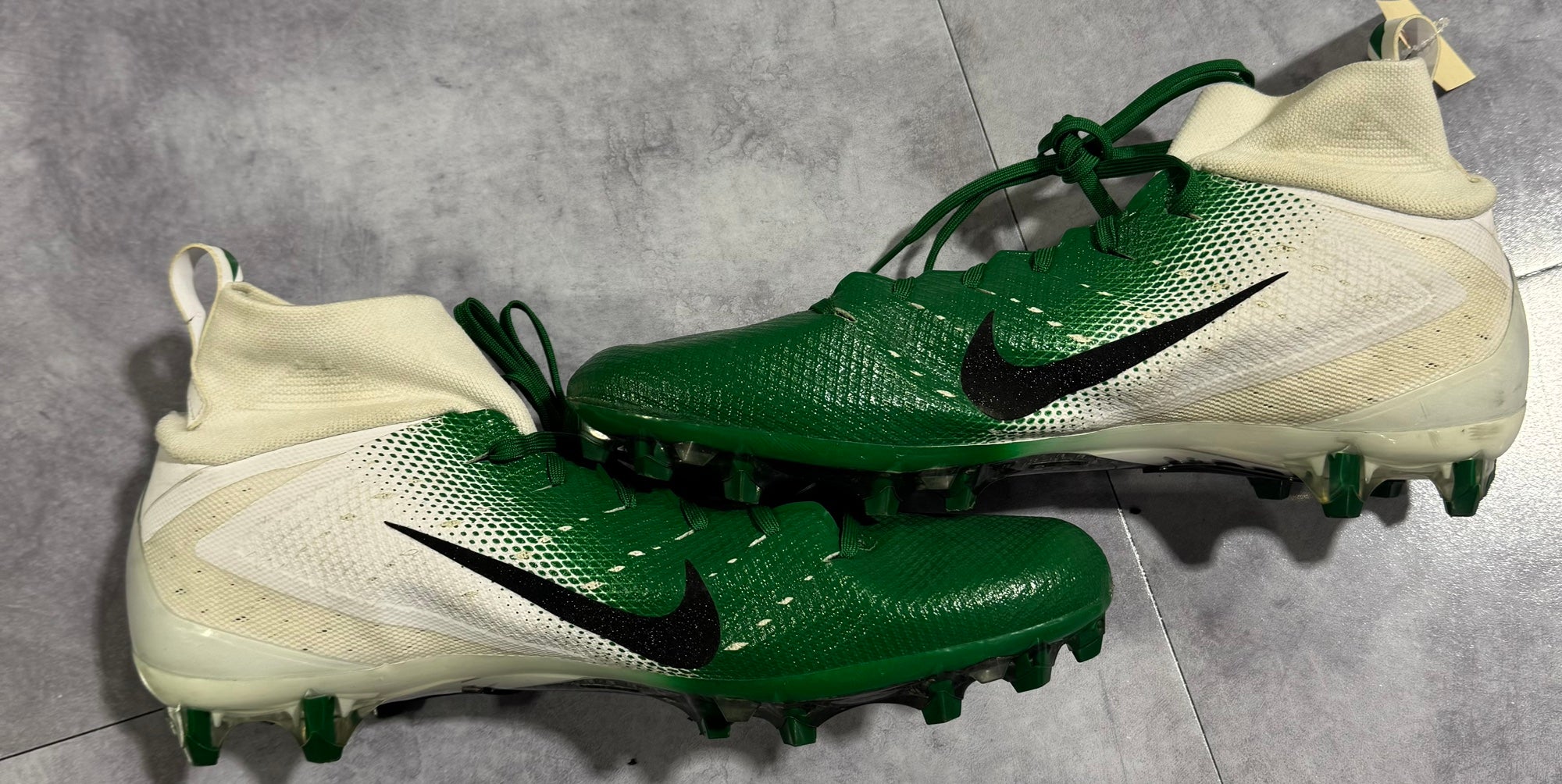 Nike Untouchable 2 Maroon And Yellow Cleats | SidelineSwap 