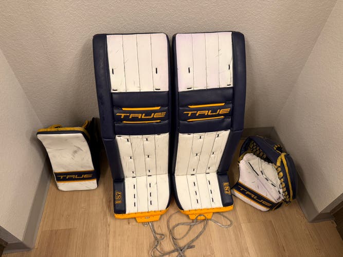 33" x2” 2023 True L87 Regular Goalie Full Set Pro Stock (Used)