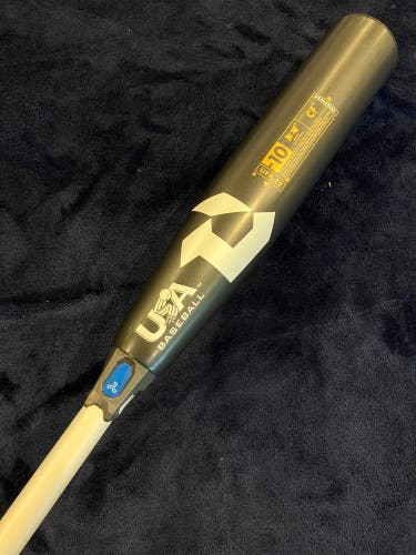 2022 DeMarini CF Composite Bat USABat Certified (-10) Composite 21 oz 31" (Used)