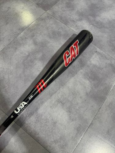 2021 Marucci CAT Alloy Bat USABat Certified (-11) Alloy 17 oz 28" (Used)