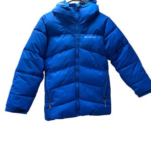Used Columbia Outerwear Heavy Jacket Y Royal Blue MD 11835-S000199202