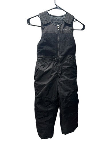 Used Spyder Snow Bibs Y Black Youth 11835-S000199207