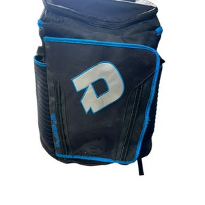 Used Demarini BAT BACKPACK BB/SB Player Backpack Black And Royal Blue 11835-S000199210