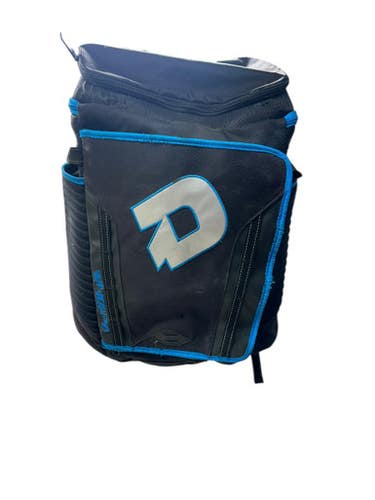 Used Demarini BAT BACKPACK BB/SB Player Backpack Black And Royal Blue 11835-S000199210