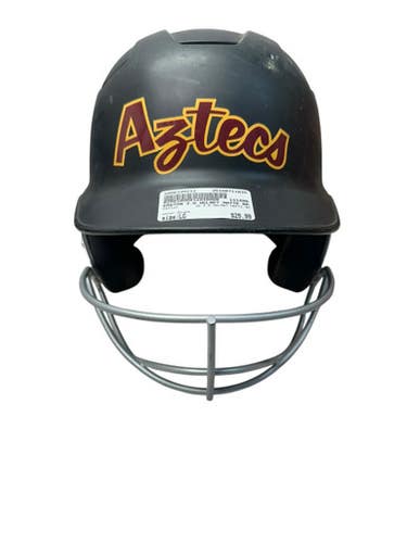 Used Easton 25 2.0 HELMET MATTE BK Batting Helmet w/Mask Black LG 11835-S000199212