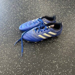 Used Adidas Soccer Cleats Royal Blue Junior 04 11849-S000032438