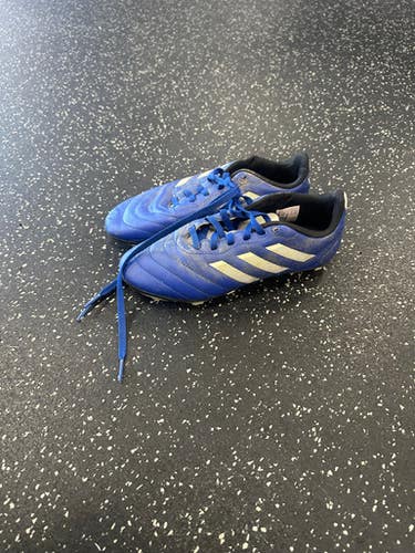 Used Adidas Soccer Cleats Royal Blue Junior 04 11849-S000032438