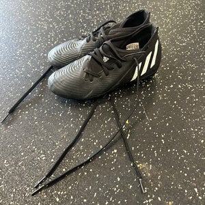 Used Adidas Soccer Cleats Black Junior 02 11849-S000032437