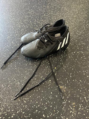 Used Adidas Soccer Cleats Black Junior 02 11849-S000032437
