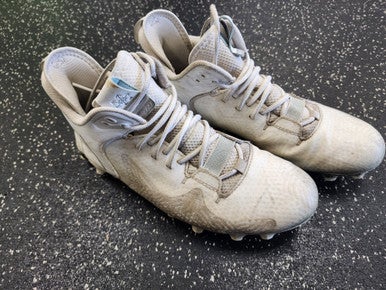 Used New Balance LAX Cleats Mens White Senior 9.5 11849-S000032484