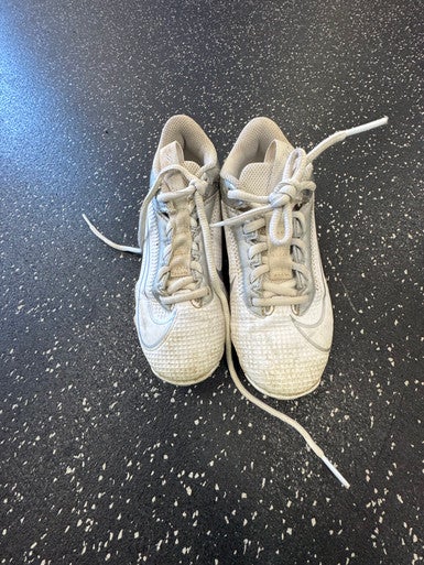 Used Nike LAX Cleats Boys White Youth 13.0 11849-S000032499