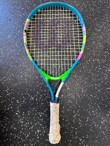 Used Wilson FEDERER 19 Junior Tennis Racquet Royal Blue 19" 11849-S000032500