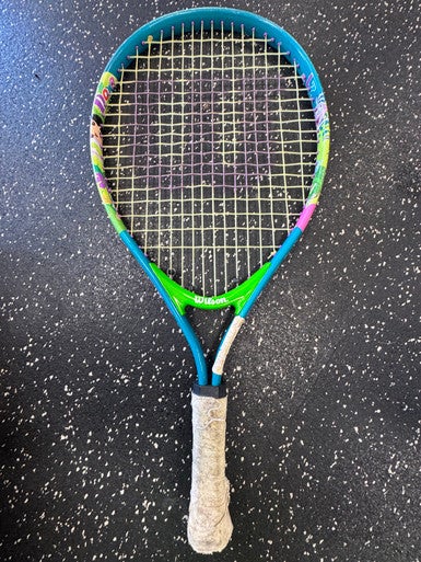 Used Wilson FEDERER 19 Junior Tennis Racquet Royal Blue 19" 11849-S000032500