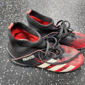 Used Adidas Soccer Turf Shoes Cardinal And Black Junior 01 11849-S000032520