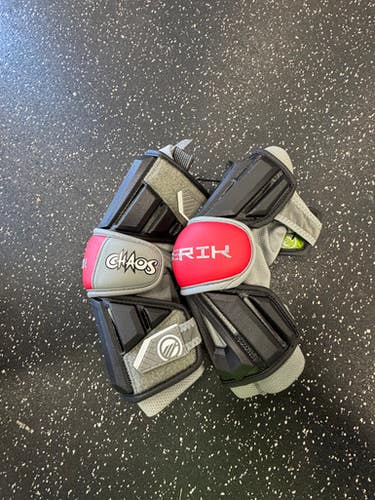 New Maverik MAX Lacrosse Arm Pads/Guards PLL Chaos LG 11849-S000032522