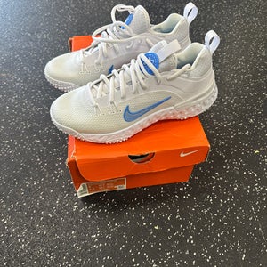 New Nike HURRACHE 9 ELITE LAX Cleats Mens White Senior 6 11849-S000032579