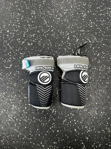 Used Maverik CHARGER Lacrosse Arm Pads/Guards Black XS 11849-S000032659