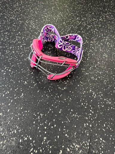 Used STX LSIGHT PLUS Lacrosse Facial Protect Pink Senior 11849-S000032664