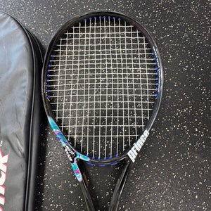 Used Prince THUNDERSTICK Adult Tennis Racquet Black 4 5/8" 11849-S000032700