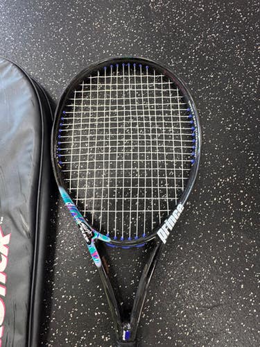 Used Prince THUNDERSTICK Adult Tennis Racquet Black 4 5/8" 11849-S000032700