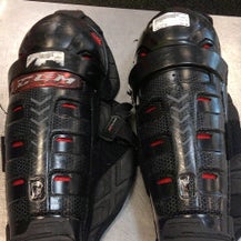 Used CCM RBZ Intermediate Shin Guards Black 13" 11339-S000195481