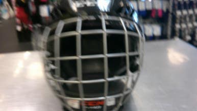 Used CCM FL40 Helmet Cage Combo Black MD 11339-S000195501