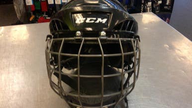 Used CCM FL40 Helmet Cage Combo Black SM 11339-S000195502