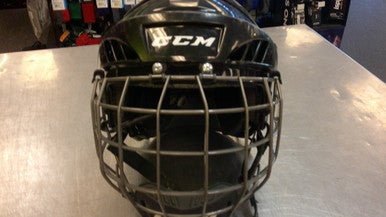 Used CCM FL40 Helmet Cage Combo Black SM 11339-S000195502