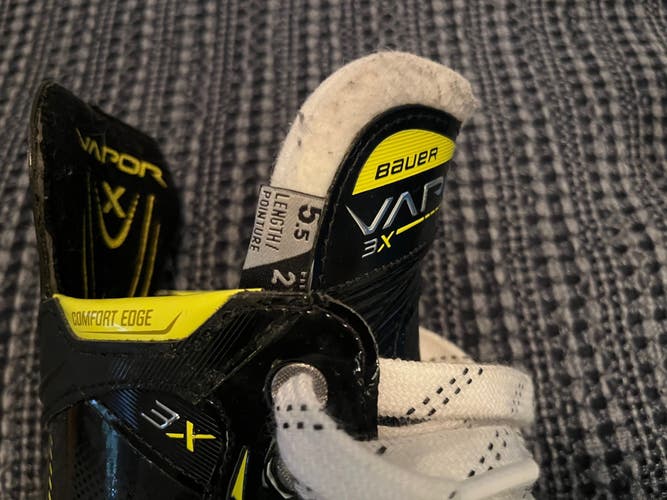 Bauer Vapor 3x Inline Skates Regular Width Size 5.5 (Lightly Used)